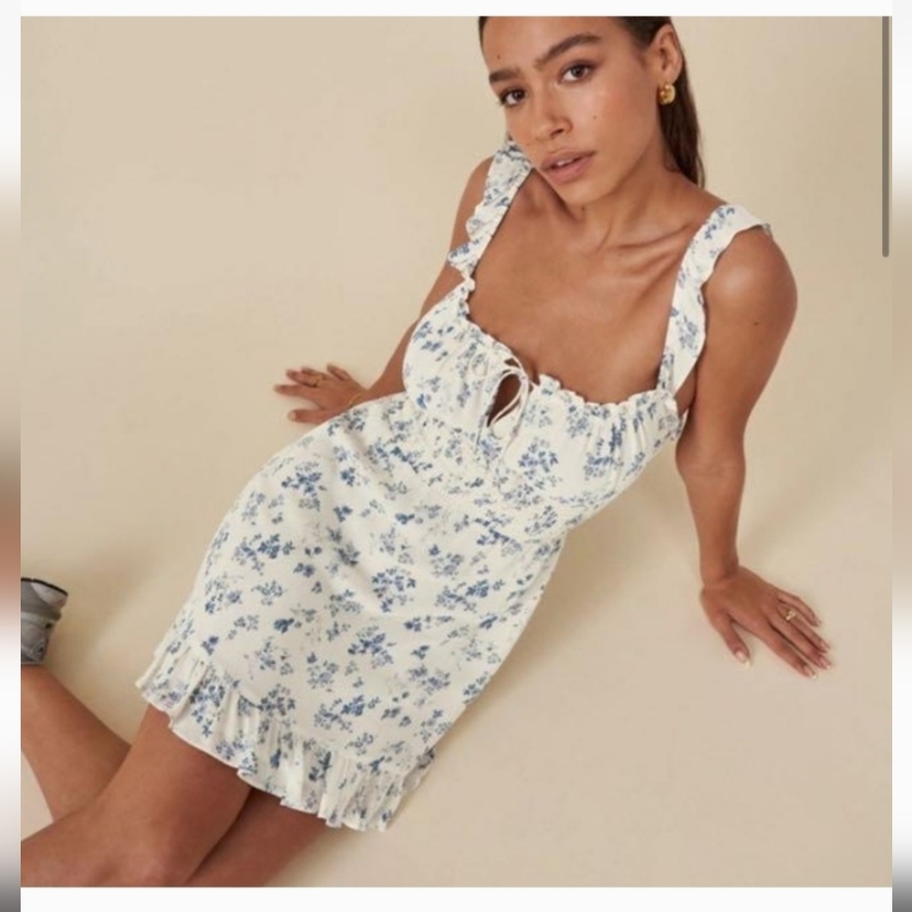 NWT Reformation Sylvia Mini Light Summer Dress